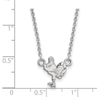 14kw  Virginia Tech Small Pendant w/Necklace