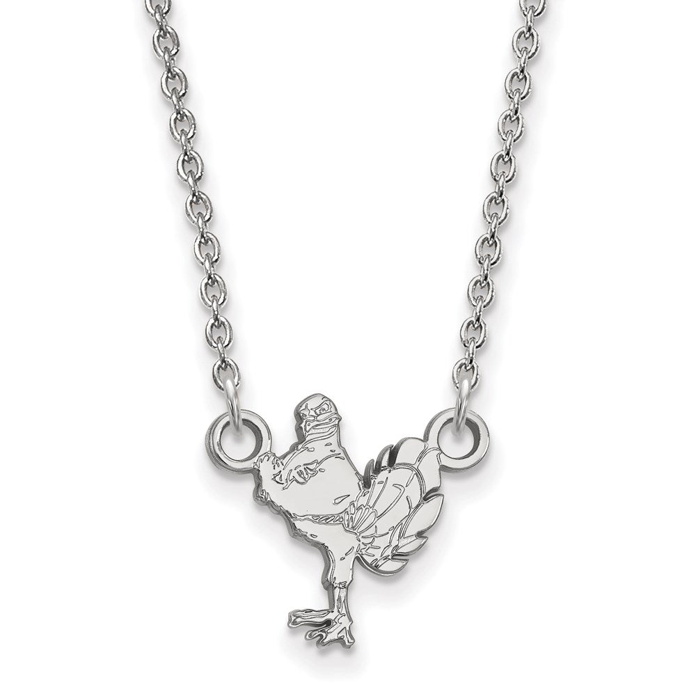 14kw  Virginia Tech Small Pendant w/Necklace