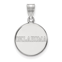 14kw  University of Oklahoma Medium Disc Pendant