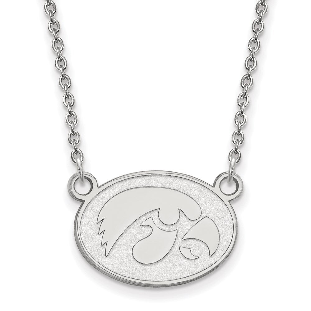 14kw  University of Iowa Small Pendant w/Necklace