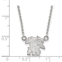 14kw  University of Kentucky Small Pendant w/Necklace