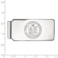 14kw  Virginia Tech Money Clip Crest