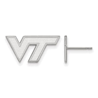 14kw  Virginia Tech XS Post Earrings