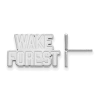 14kw  Wake Forest University Small Post Earringss
