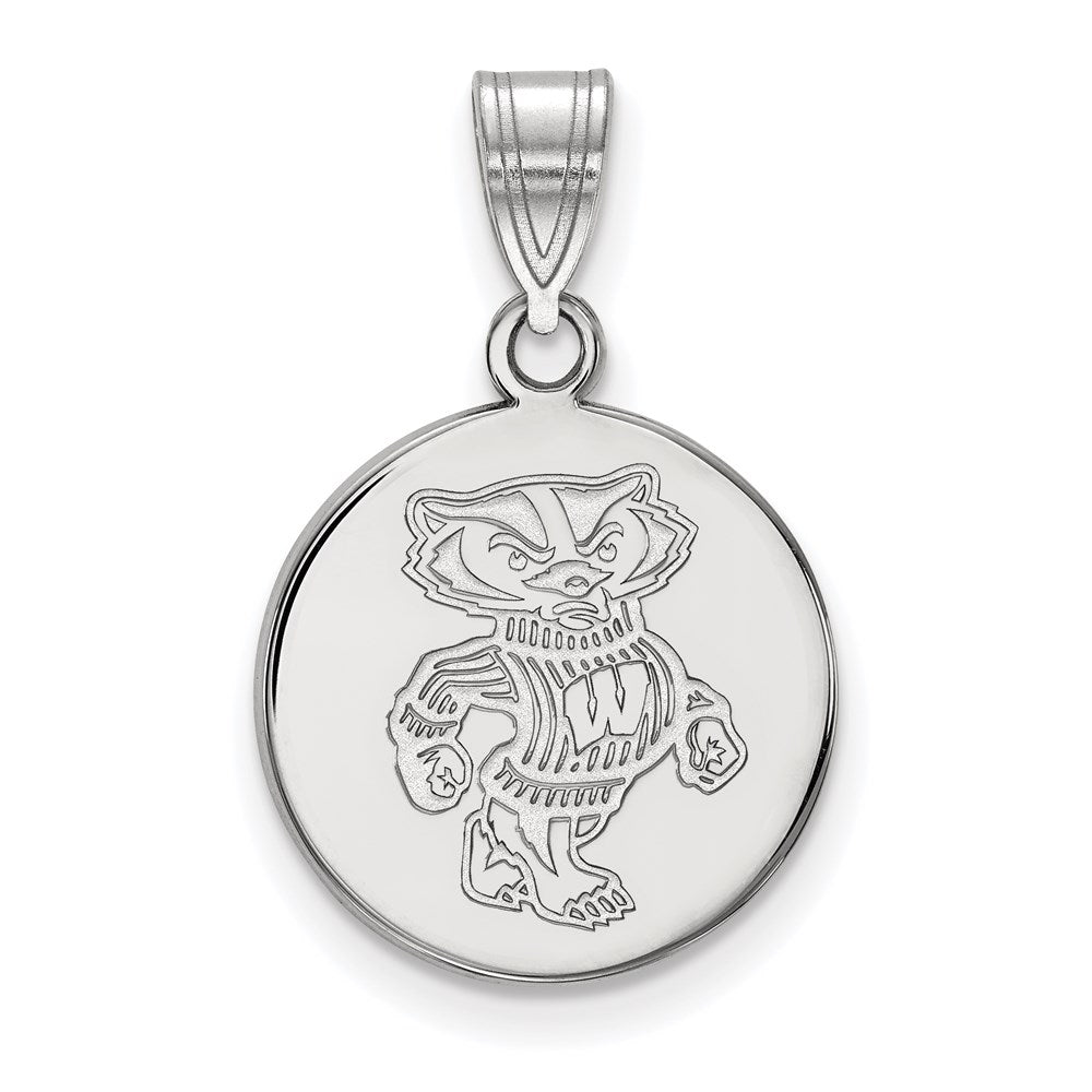 14kw  University of Wisconsin Medium Disc Pendant