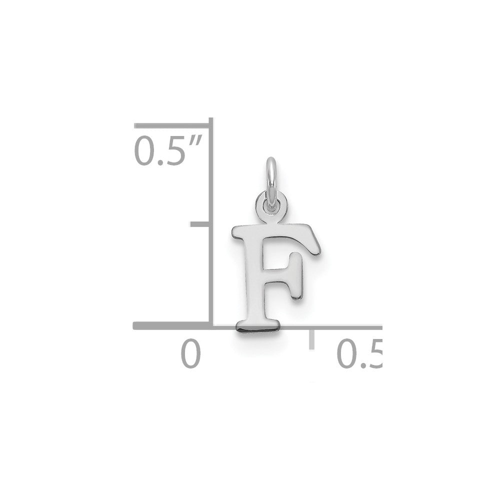 10KW Cutout Letter F Initial Charm