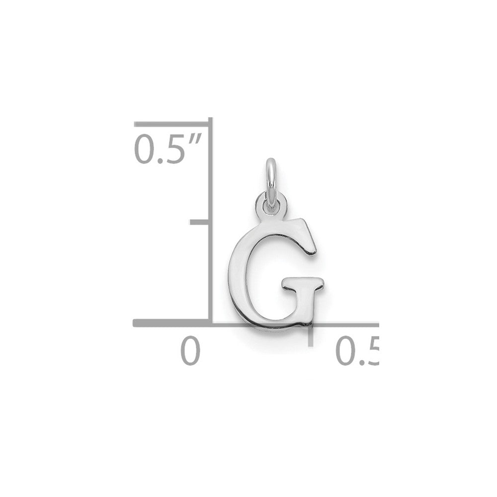 10KW Cutout Letter G Initial Charm