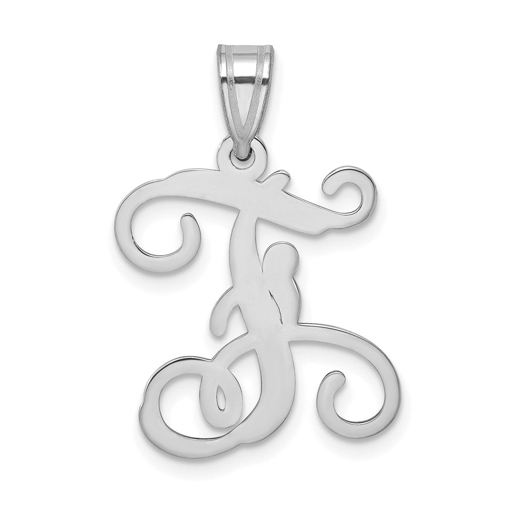 10KW Initial Letter F Pendant