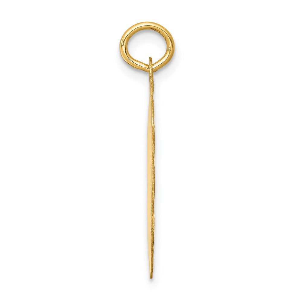 14k Yellow Gold First Holy Communion Disc Charm – TreasureFineJeweler