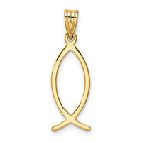 14k Ichthus Fish Charm 4