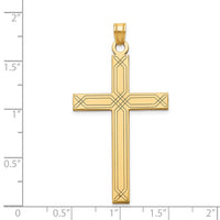 14k Cross Pendant