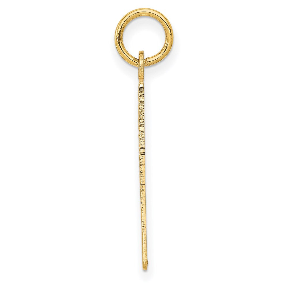 14k Monday the First Day Calendar Pendant