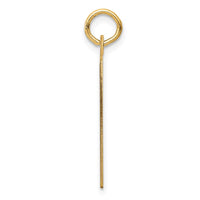 14k Saturday the First Day Calendar Pendant