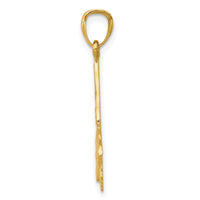 14k Hummingbird Pendant